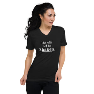 Open image in slideshow, Not Shaken V-Neck T-Shirt
