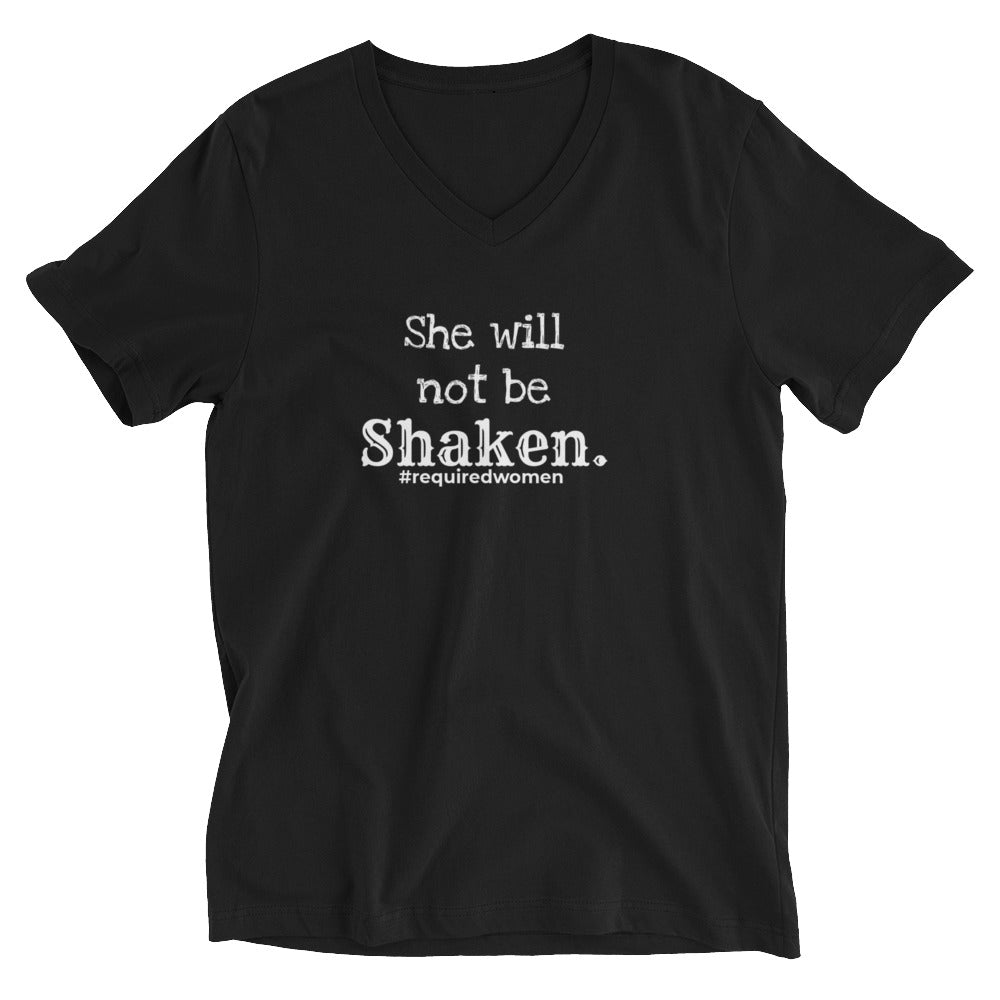 Not Shaken V-Neck T-Shirt